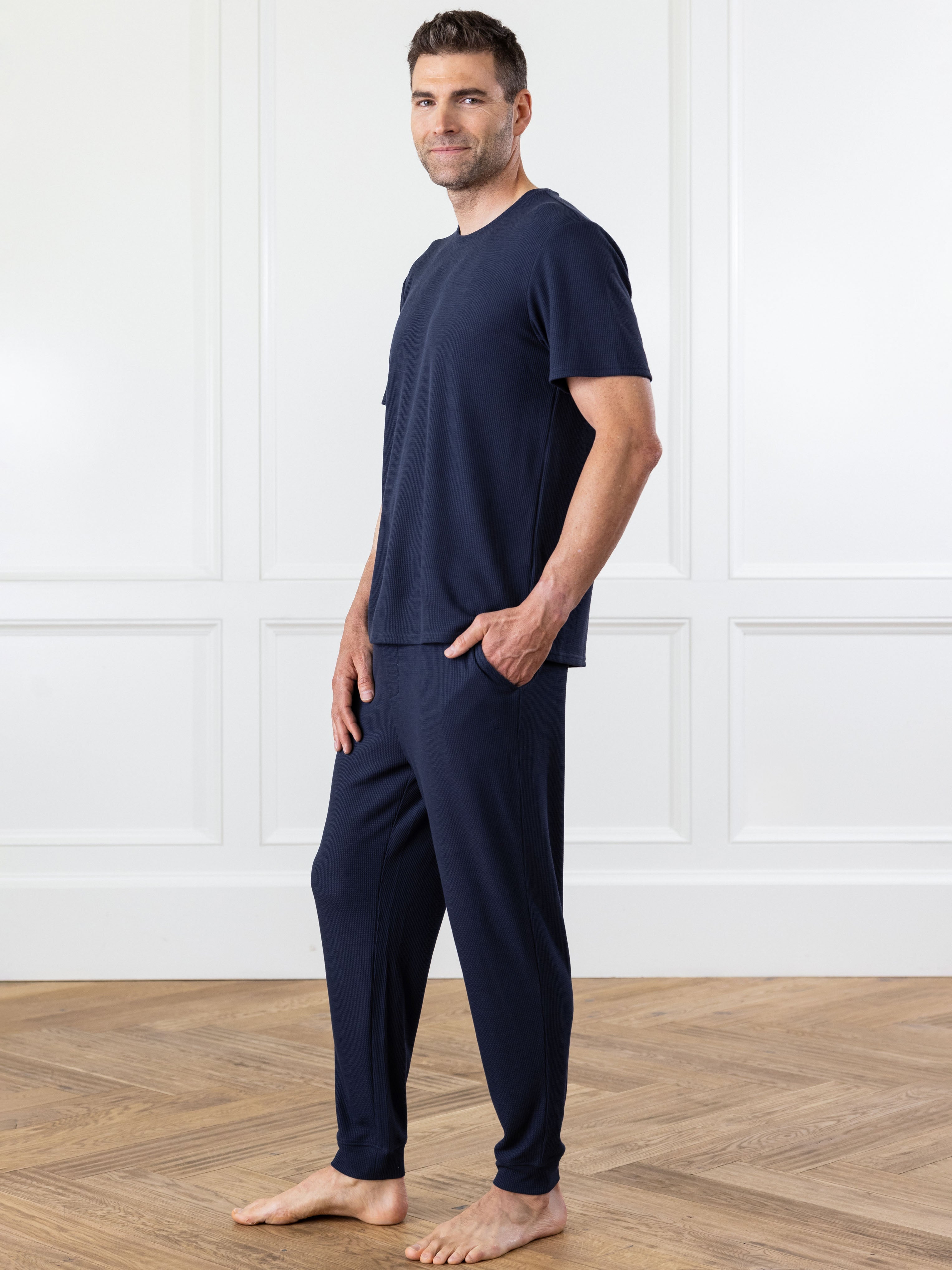 Men's Bamboo Waffle Knit Pant - Last Chance
