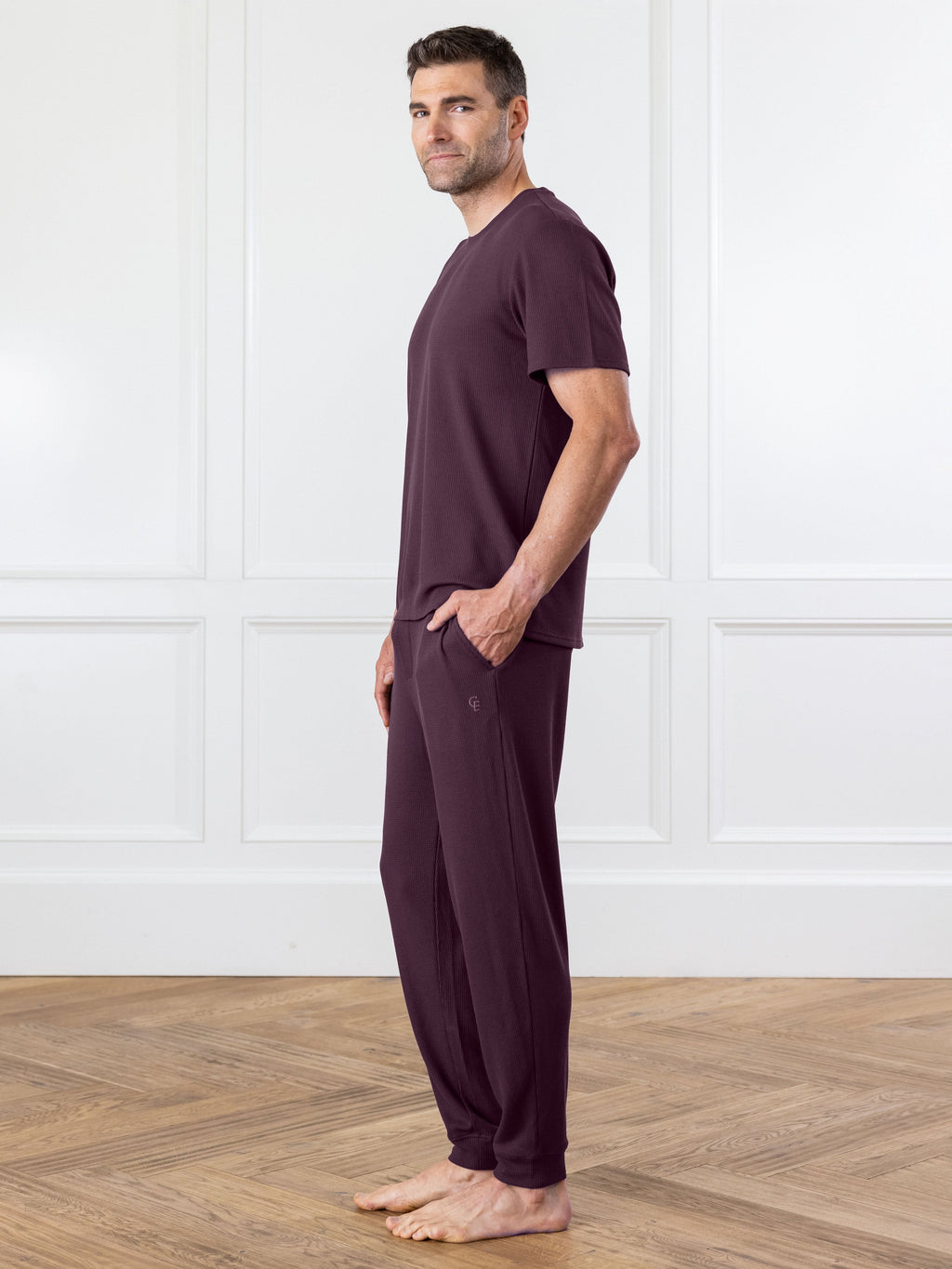 Men's Bamboo Waffle Knit Pant - Last Chance