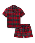 Men's Brushed Twill Short Set in Imperial Tartan