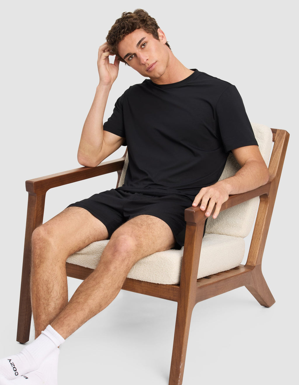 Men's First Layer Pajama Short Sleeve Tee & Short Set