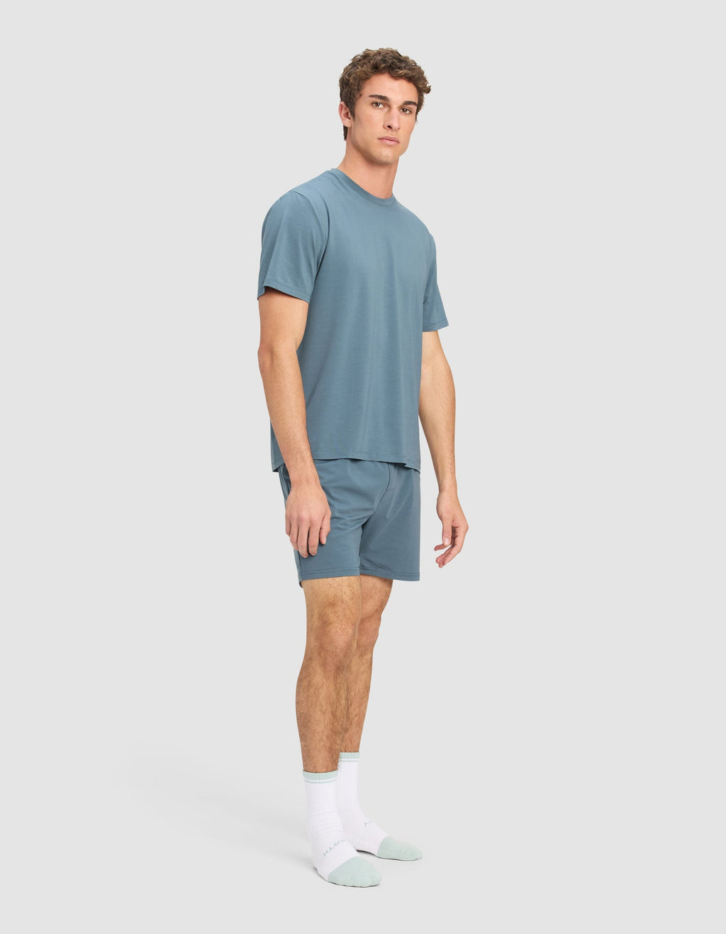 Men's First Layer Pajama Short Sleeve Tee & Short Set