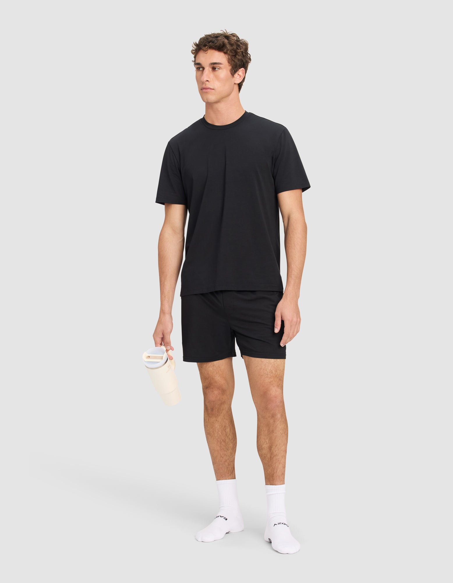 Men's First Layer Pajama Short Sleeve Tee & Short Set